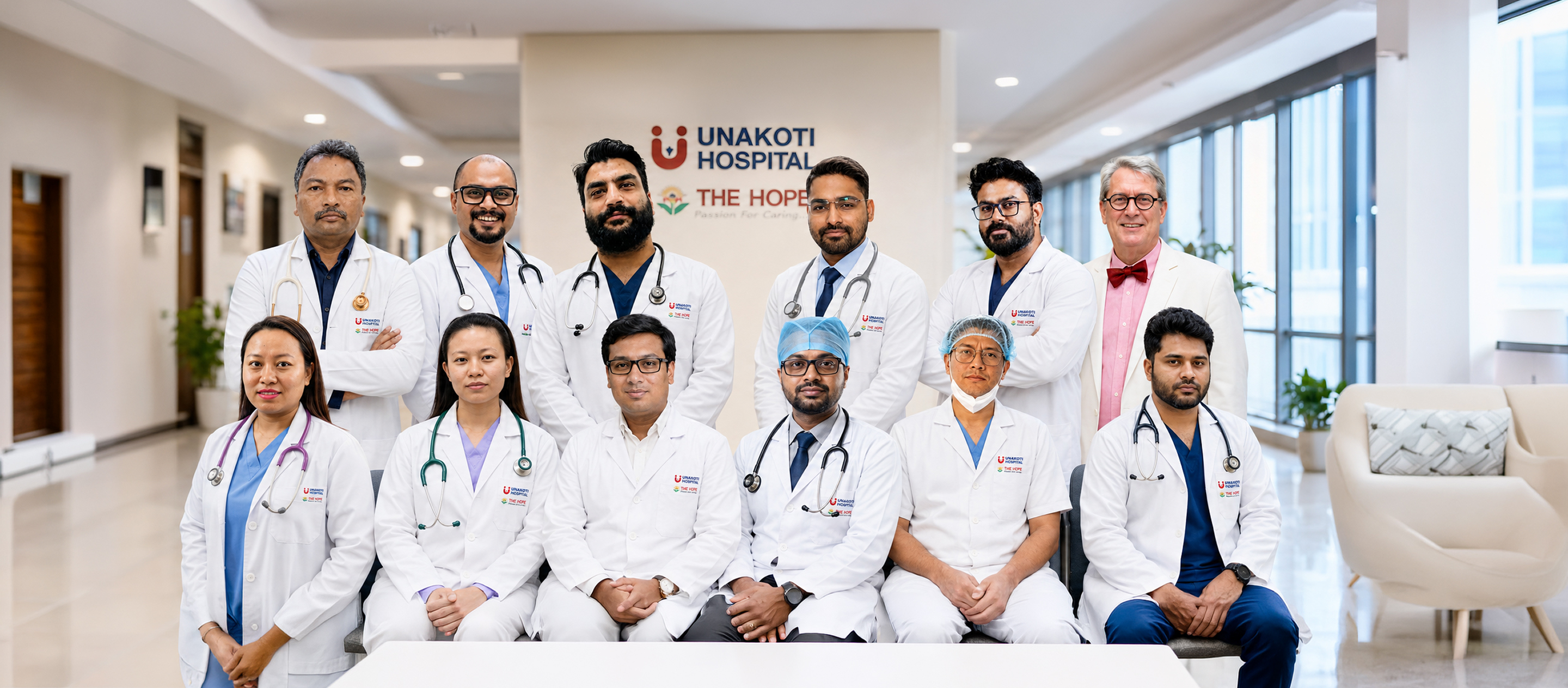 Unakoti Hospital Expert Doctors Team